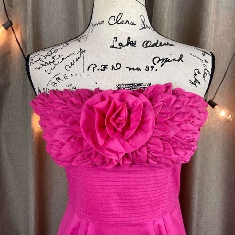 Catherine Malandrino Floral & Leaves Appliqué Sheath Dress - Picture 10 of 14